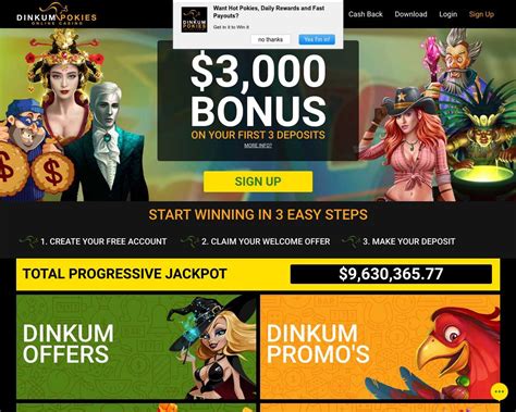 Dinkum pokies casino download